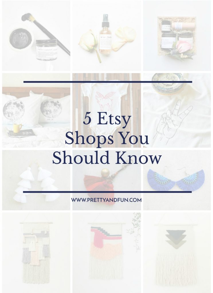 Best Etsy Shops 5 Shops You Should Know Pretty & Fun